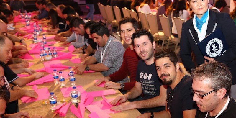 Bu etkinlik ile bırakın  "Guinness" rekorları kitabında şirketinizde yer alsın.